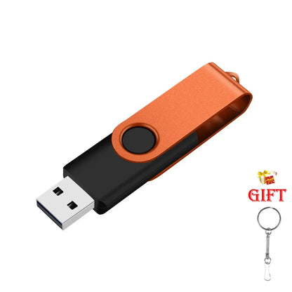 128GB USB 2.0 Flash Drive 64GB Pen Drive 16GB Pendrive 32GB Disk On Key USB Stick 4GB Memory Flash Disk Real Capacity Promotion