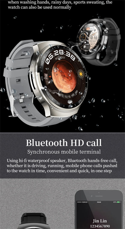 Watch 5 Pro for for Men Smart Watch Bluetooth Call Sports Fitness Men's Wristwatch Heart Rate Monitor Waterproof Smartwatch Hw12