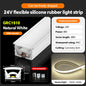 LED flexible silicone light strip embedded 24V waterproof tubing linear lamp concealed installation flexible soft light strip