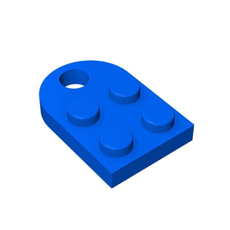 20pcs MOC parti 3176 piastra speciale 3x2 con foro mattoni compatibili blocchi fai da te particelle bambini Puzzle cervello gioc