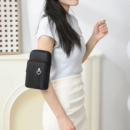New Korean-style mobile phone bag, crossbody bag, mobile phone pouch, crossbody purse, vertical style small bag