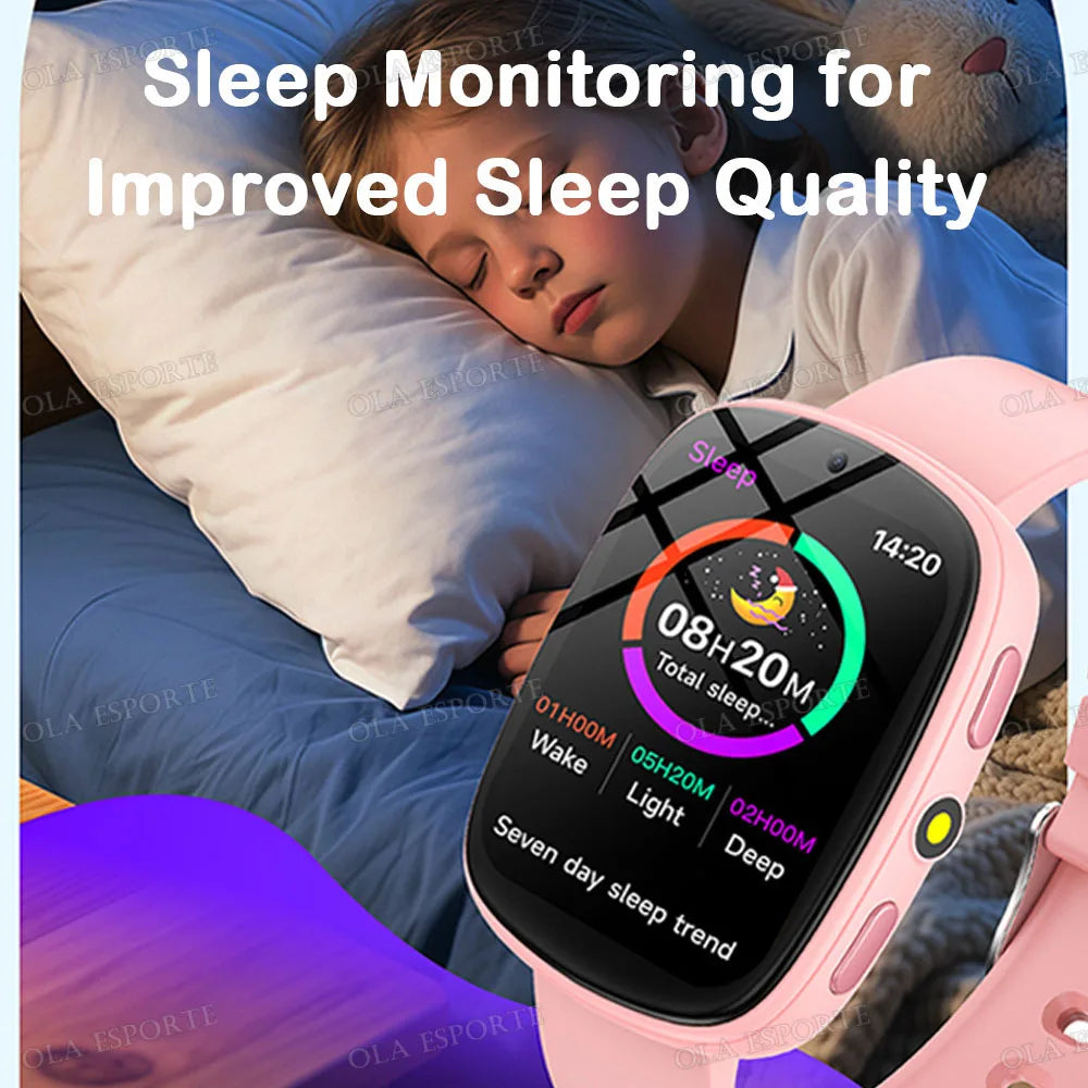 2026 Kids Games Smartwatch 1.83''HD Screen Camera 22 Interesting Games Sleep Monitor Alarm Clock Calculator Children Watch MA27