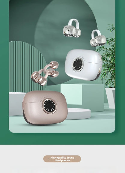 A80 Newest AI Translation Headphones Wireless Bluetooth 6.0 Earbuds 164 Languages Real-Time Translator Noise Cancelling