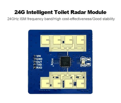 Hi-Link 24Ghz HLK-LD2411S Low Consumption Intelligent Sensor Human Body Sensing Radar Module Sensitivity smart light LD2411S