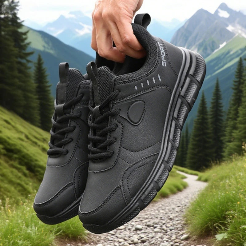 New Men's Sneakers Outdoor Waterproof Wear-resistant Camping Shoes Fashionable Design Men's Training Shoe 2025 Tenis Para Hombre