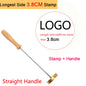 Custom Branding Iron Personalized LOGO Stamp for Woodworking Steak BBQ Leather Craft Brass Heating Tool DIY Steak Burger Wood