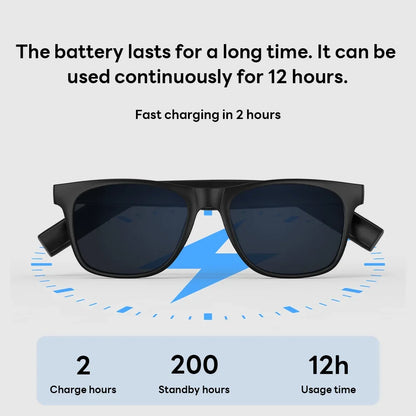 OnePlus AI Smart Wireless Glasses 8K Bluetooth Sunglasses Remote Touch Control Photo Camera Recording Voice Assistant Translator
