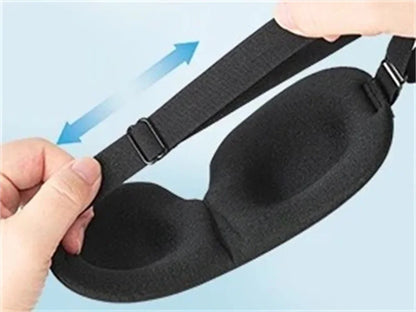 3D Soft Breathable Sleep Eye Mask 100% Blackout Zero Eye Pressure Plane Travel Eye Covers Sleeping Aid Eye Sleep Masker Eyepatch
