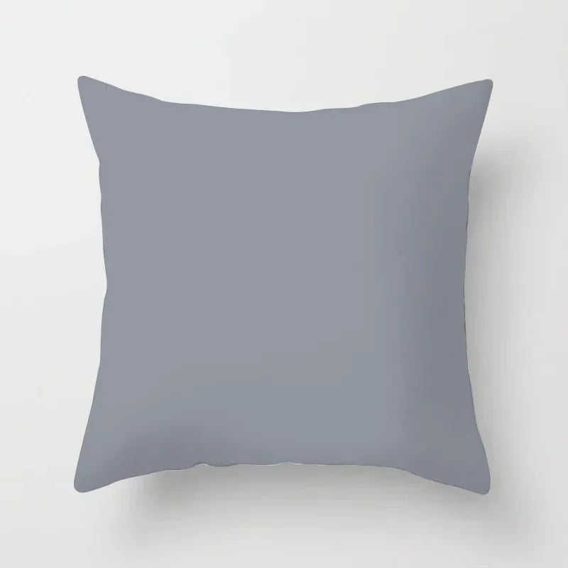 European Gray Pillowcase Geometric Pillow Cover Sofa Cushion Cover Garden Throw Pillows Hotel Outdoor Cushions car Chair 45X45cm