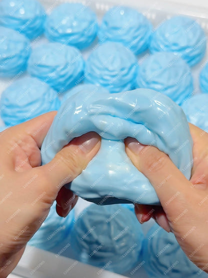 Crunchy Whipping Cream Stress Ball Squishy Toys Moldable Whipped Cream Squeeze Ball ASMR Anti Stress Fidget Toys for Adults