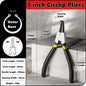 5/6/7 inch Internal External Pliers Retaining Clips Portable Multifunctional Snap Ring Circlip Circlip Install Uninstall Pliers