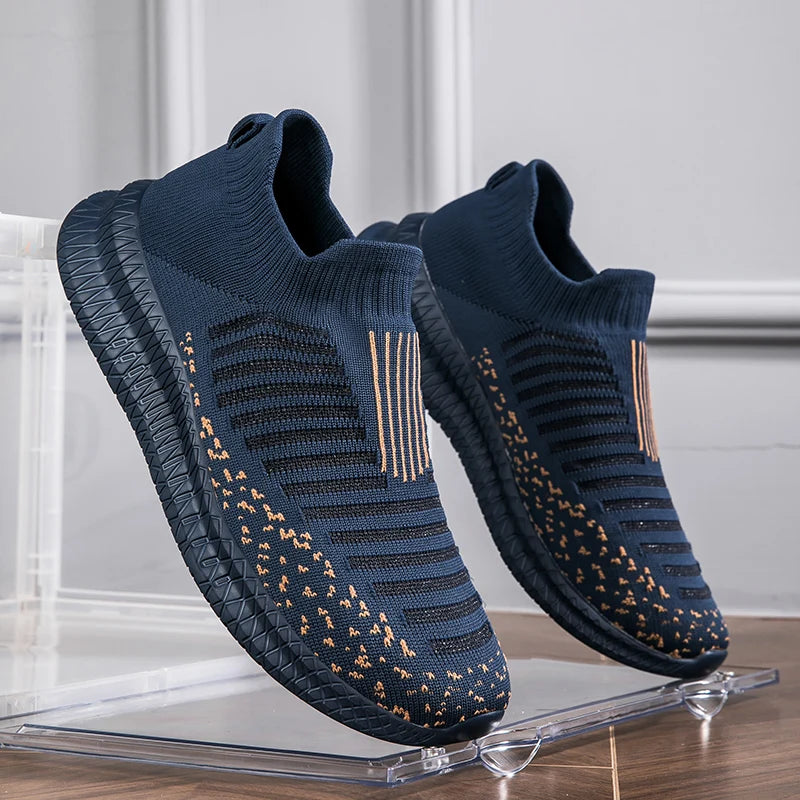 Large Size Casual Sneakers Men'S Sports Shoes Fashion Easily Breathable Men Platform Sneakers Comfortable Running Mens Shoes