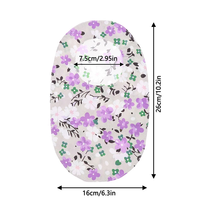 Washable Wear Universal Stoma Care Accessory Printed Pattern Stoma Protector Ostomy Bag Covers Colostomy Cover Ostomy Supplies