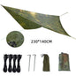2 Person Camping Garden Hammock With Mosquito Net Outdoor Furniture Bed Strength Parachute Fabric Sleep Swing Portable Hanging