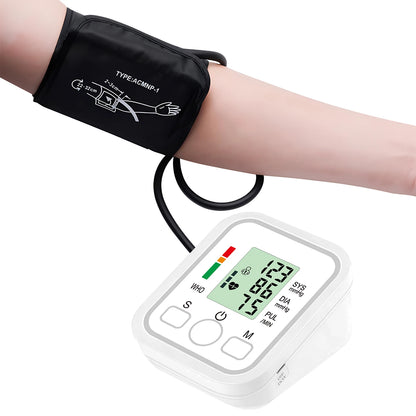 USB Digital Sphygmomanometer Medical Health Detector Home Upper Arm Blood Pressure Measur Adult kid Pulse Monitor