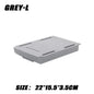 White SelfAdhesive Storage Drawer Box Makeup Pencil Tray Desk Hidden Under Desk Stand Self-adhesive Under-drawer Storage Box YH