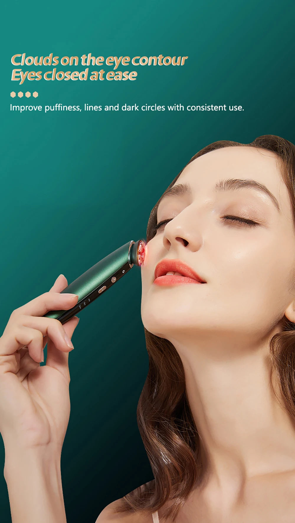 HIFU New Instrument Anti-Wrinkle Lift Tightening Photon Therapy Facial Massager Beauty Device Skin Care Beauty Tools Eye Massage