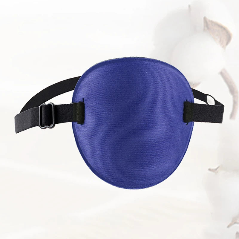 Single Eye Patch Adjustable 3D Foam Groove Breathable Eyeshade Eyes Medical Use Concave Strabismus Amblyopia Training Eye Mask