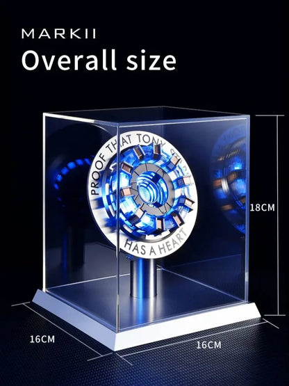 Alloy Reactor Chest Light 1/1 Ark Electromagnetic Core USD The First Avengers Iron Man Mk1 Iron Man Peripheral Model Gift