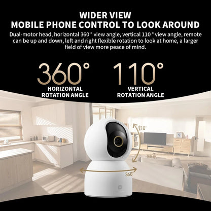 Xiaomi C700 Smart Camera 4K Ultra HD 8MP AI Human Tracking Low-Light Full Color Night Vision Mobile Surveillance