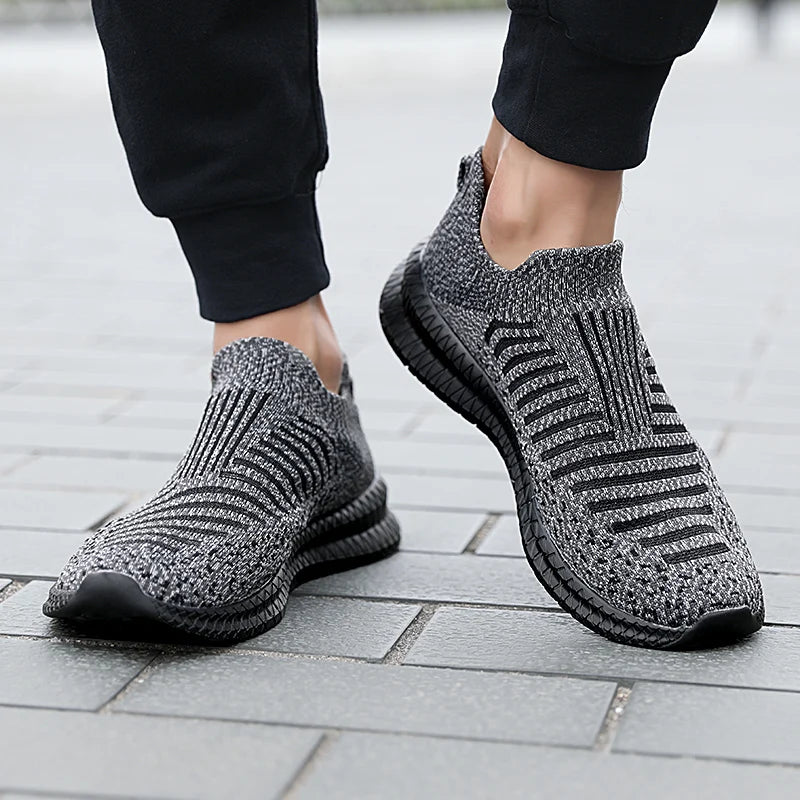 Large Size Casual Sneakers Men'S Sports Shoes Fashion Easily Breathable Men Platform Sneakers Comfortable Running Mens Shoes