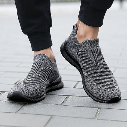 Large Size Casual Sneakers Men'S Sports Shoes Fashion Easily Breathable Men Platform Sneakers Comfortable Running Mens Shoes