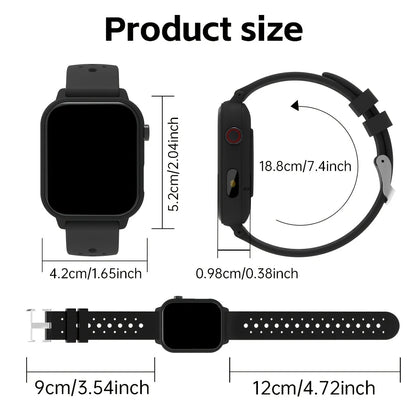 The New Smartwatch Features Call/Sms Notifications, Multiple Sports Modes, a Pedometer, And a Fitness Tracker.