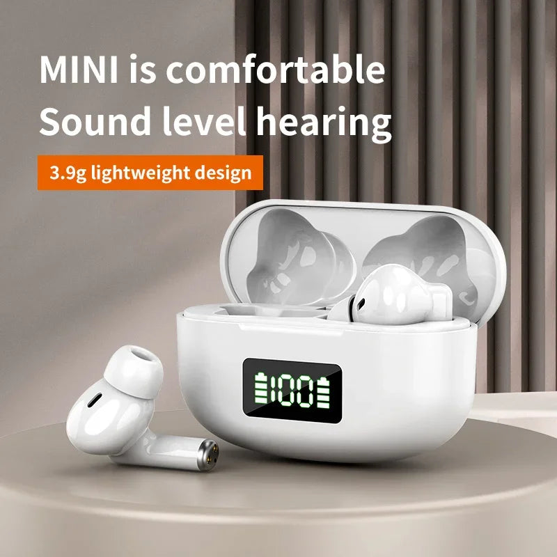 New Wireless Bluetooth Headset Digital Display Headset Touch Control Noise Cancelling Earbuds Ultra Long Life For all smartphone