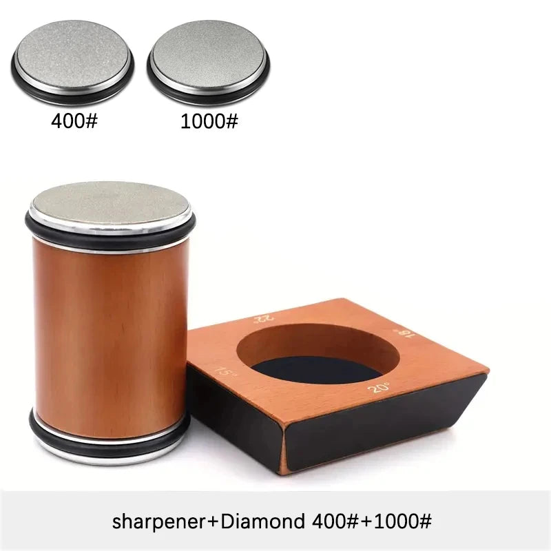 Niiruo 4 Angles Rolling Knife Sharpener Kit For Straight Edge Roller Knife Sharpening With Industry Diamonds Whetstone Knife Set