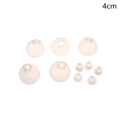 [DO]5Pcs/Set Relieve Stress Toy Handmade Ball DIY Empty Ball Leather TPR Fluid Player Noisy Ball Venting Ball[DO]