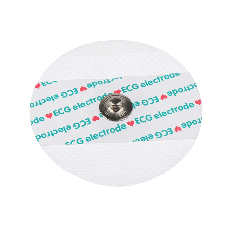 50PCS/Bag Electrode Patch Medical Disposable ECG EKG Accessories Non-Woven Electrode Pads Electrocardiogram Muscle Stimulator