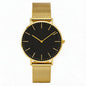 Ultra-thin Fashion Watch Women Luxury Metal Mesh Belt Ladies Quartz Wristwatches Minimalist Elegant Woman Watches reloj mujer