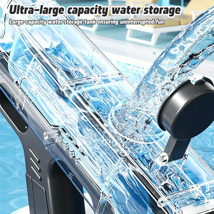 2026 New Pulse Electric Water Gun Fully Automatic Large Capacity Continuous Shooting Children's Beach Water Gun Party Toy