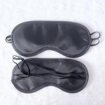 1PC Eye Mask Eyeshade Cover Shade Soft Blindfold Travel Eyepatch Natural Sleeping Eye Patch Sleep Eye Mask Women Men