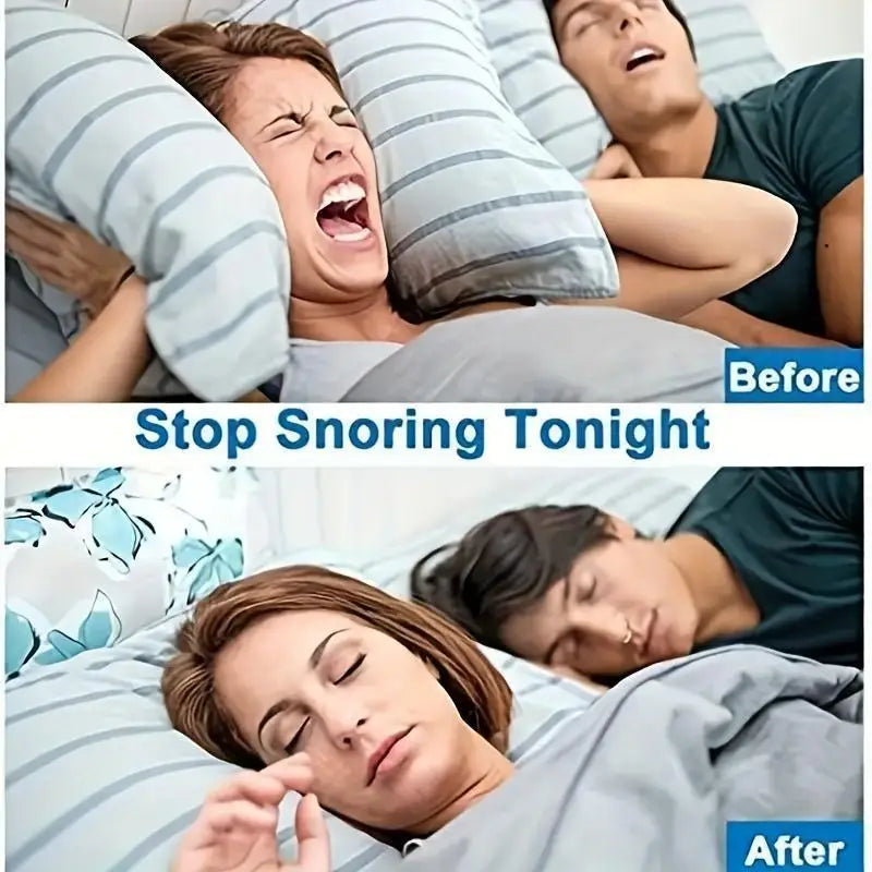 Mini Anti-Snoring - Soft Silicone Nasal Expander, Comfortable to Wear, Reusable and Washable for a comfortable sleep
