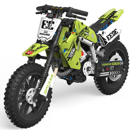 Creative Motorcycle Toy Building Block Set STEM Construction Kit for Boys, Girls and Adults Collectible Motorcycle Models