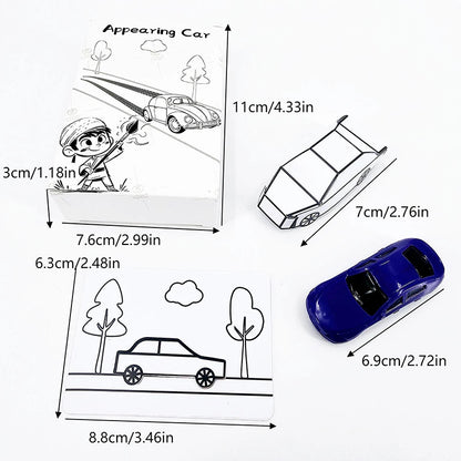 Magic Tricks Toy Street Magic Show Magic Props Appearing Car By Hyde Ren Magic Tricks Funny Card To Paper Car Illusion Box