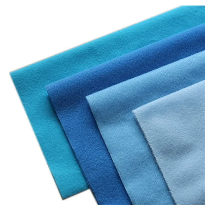 40x50cm 30Colors Cheapest Polyester Loop Fleece Fabric Tricot Velvet Brushed Fabrics for Patchwork  Sew Doll Body Stuffed Cloth