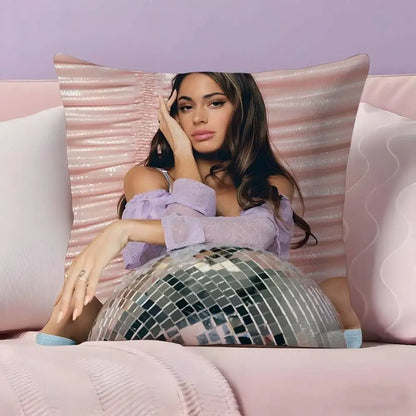 Singer M-Martina S-Stoessel TINI Pillow Case Ultra Soft Skin Friendly Fabric Cloud Like Comfort & Concealed Zipper