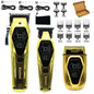 Kemei KM-1698 Men's Hair Clipper 9000RPM 10W High Power Full Metal DLC Blade LED Display Professional Hair Cutting Hair Trimmer