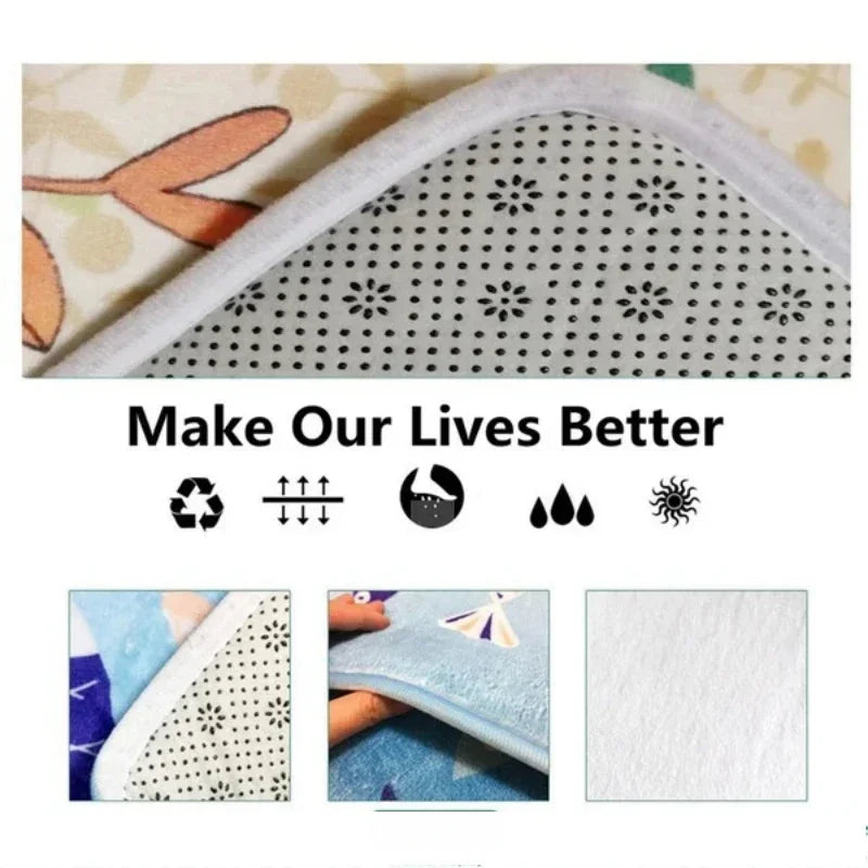 Colorful Creative Dollar Money Print Carpet Mat Rug Large Area Bedroom Entryway Non-Slip Stain Resistant Home Decoration INS