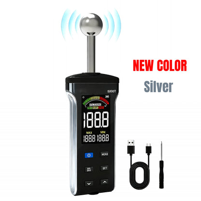 BTMETER Wood Moisture Meter - Pinless Moisture Detector Measur Depth 20-40mm Non-Destructive Moisture Tester with Masonry