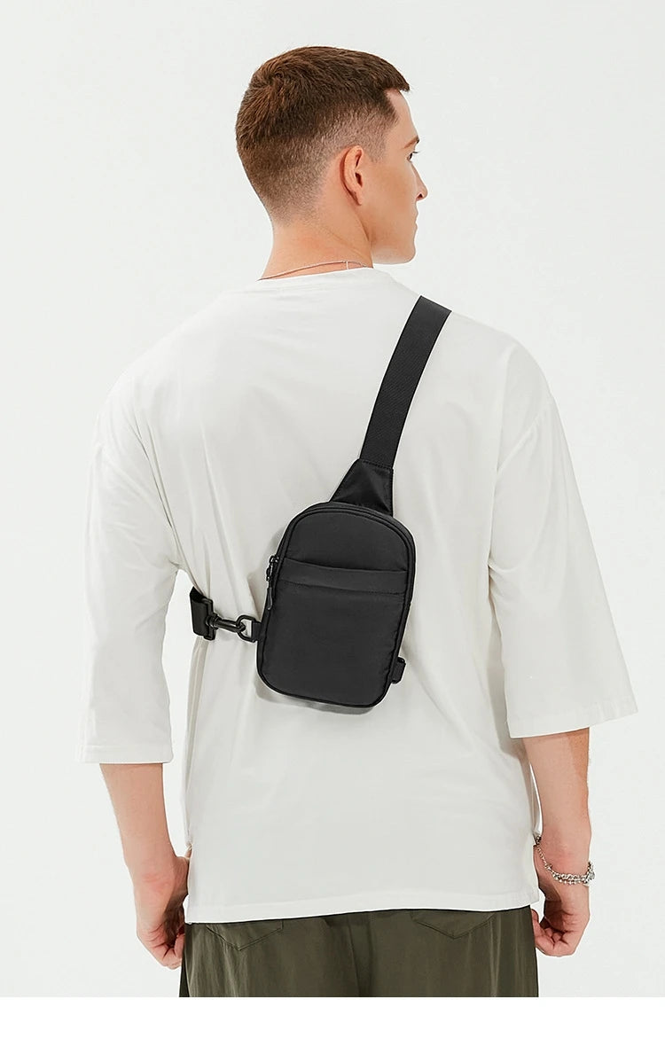 2In1 Multi-functional Waist Bag Chest Bag Outdoor Travel Bag For Men Women Casual Crossbody Small Sling Backpack Sling Bags