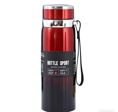 1L Thermal Water Bottle, Keep Cold & Hot Thermos for Water Tea Coffee, Vacuum Flasks Stainless Steel Bottle