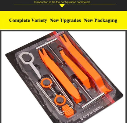 Auto Interior Trim Removal Tool Set Plastic Pry Bar Door Panel Interior Clip Rocker Crowbar for Car Audio Disassembly