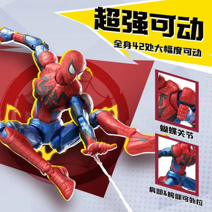 HOT Blokees Champion Version Game Rivals Spider-Man Venom Action Figures Assembly Model Toy Figure Collectible Model Kit Gift