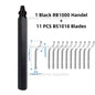 Deburring Tool Kit RB1000 Handle with BS1018 Blades Burring Blade Burring Pen For Pipe Copper Burrs Removal Trimming Tool