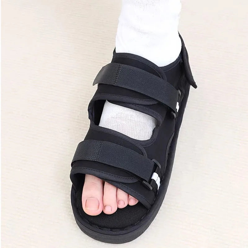 1Pcs Breathable Gypsum Fracture and Foot Injury Shoes Orthopedic Support Brace Versatile for Walking Post Op Shoe