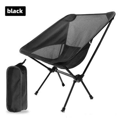 Compact and portable outdoor beach chairs / Foldable camping chairs, outdoor fishing chairs, family camping chairs, small-sized