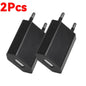 1-5Pcs Universal 5V 1A EU Plug USB Home Travel Mobile Phone Charger For Samsung Xiaomi Redmi  Huawei Charger Power Wall Adapter